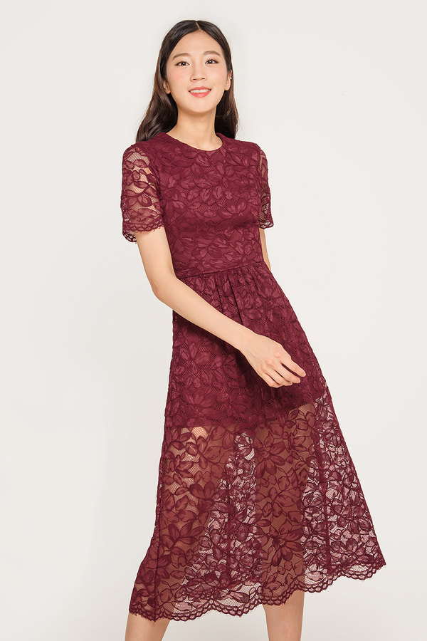 Abby Lace Maxi Playsuit