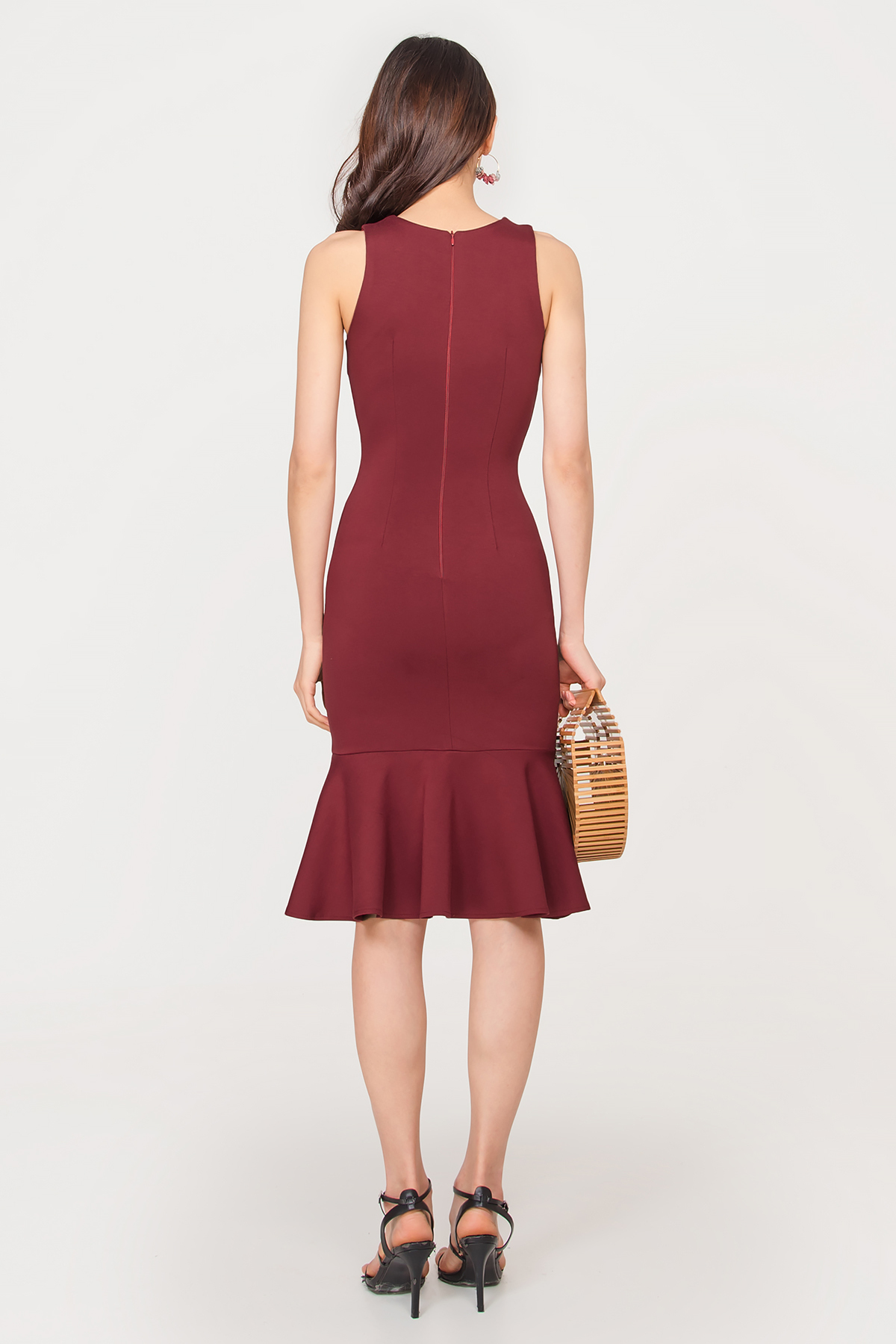 Fayth • Levynn Fluted Hem Midi Dress