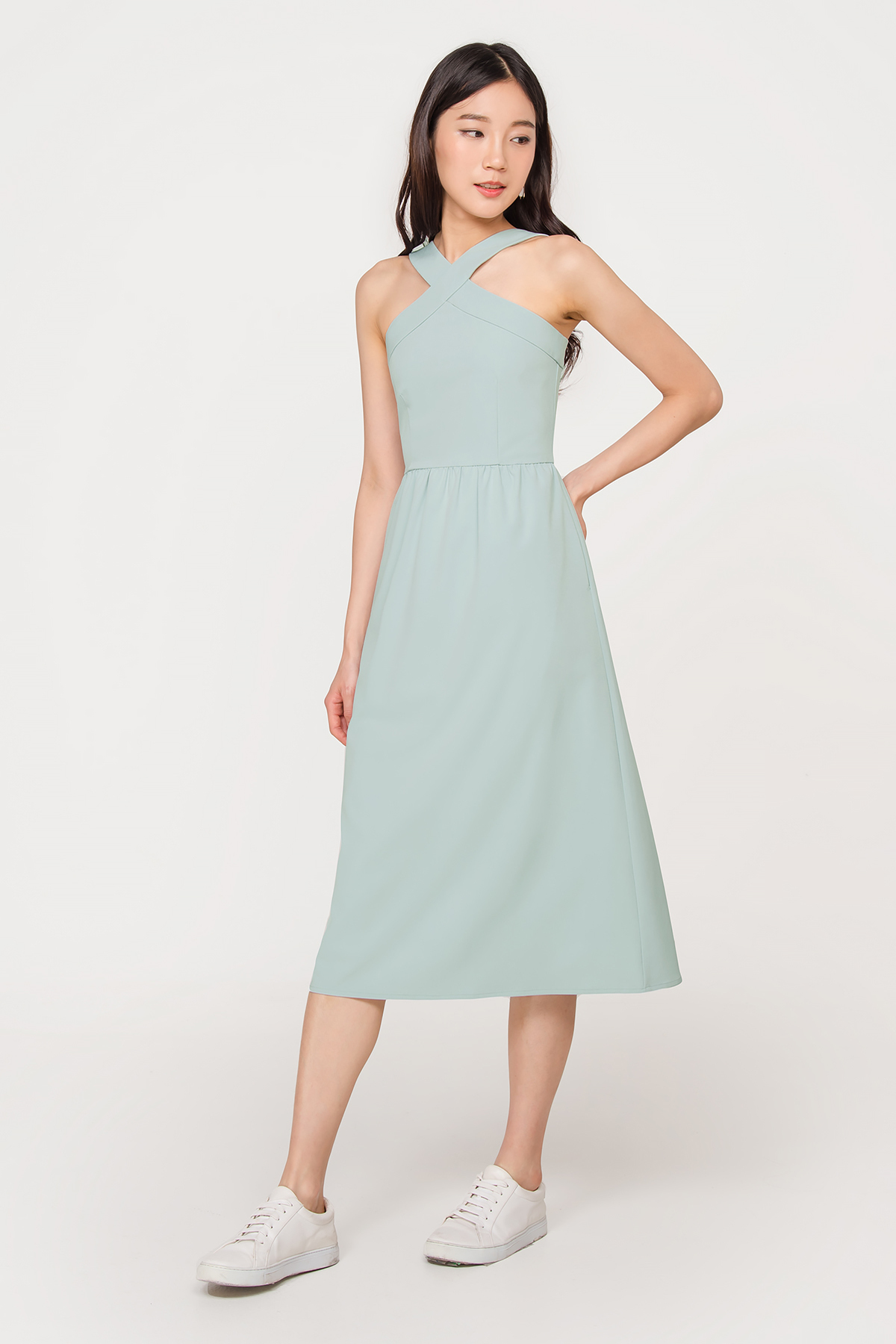 midi length sundresses