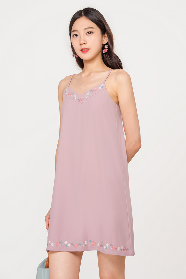 Serendipity Embroidered Cami Dress