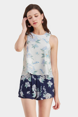 Aubree Printed Top