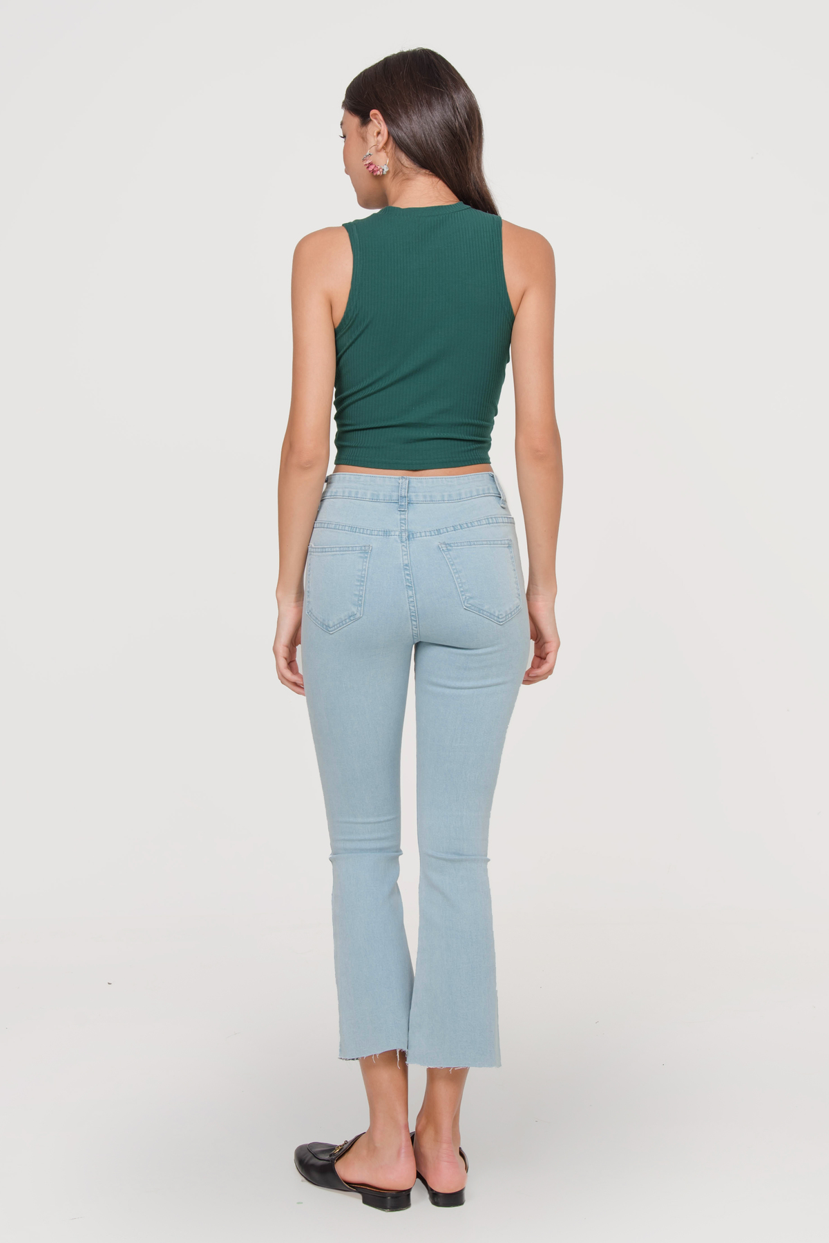 kick flare jeans