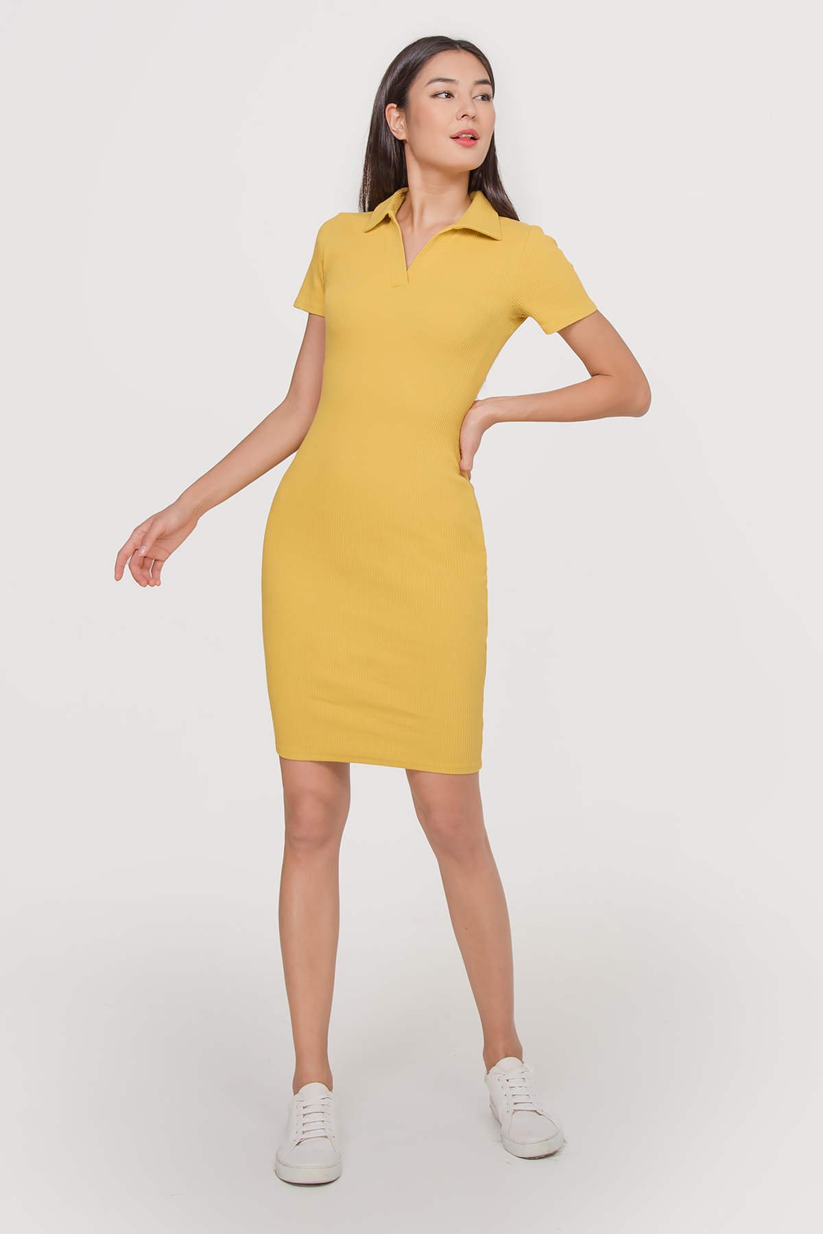 bodycon polo dress