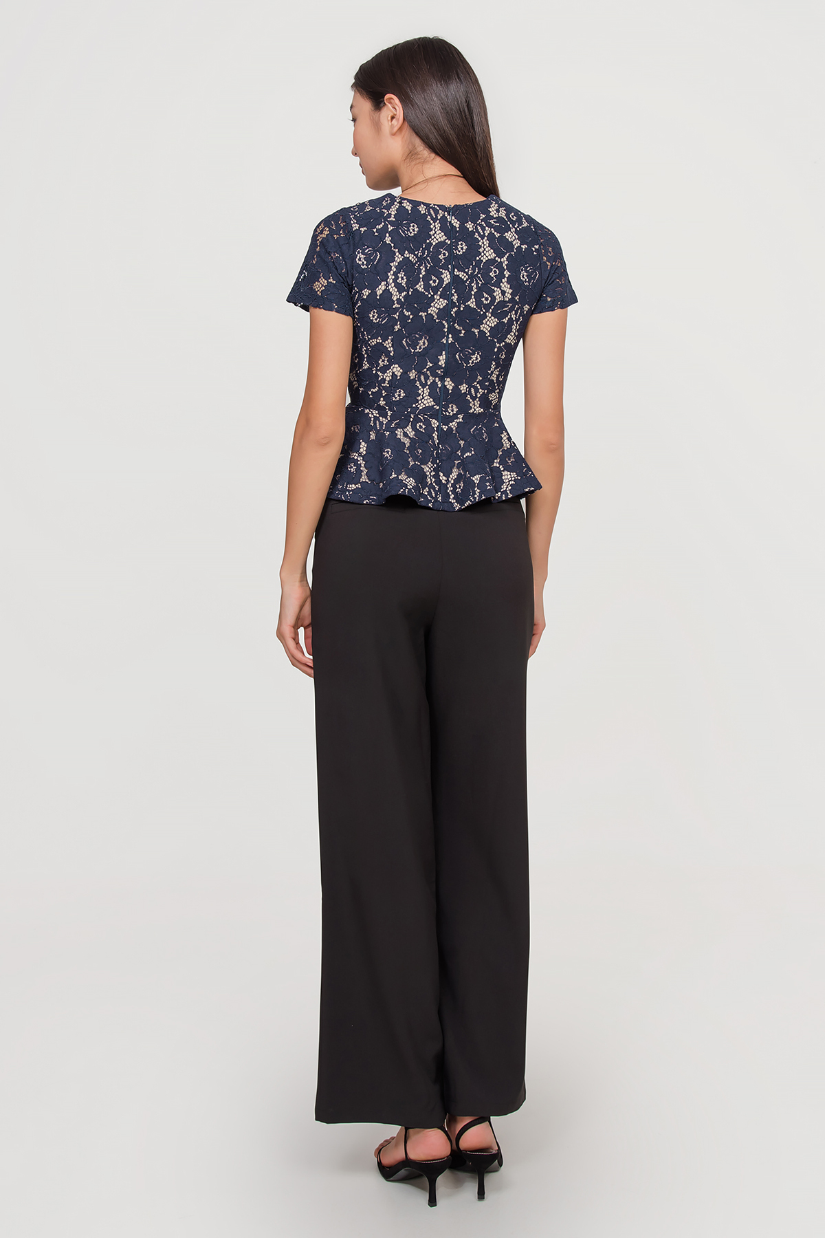 Fayth • Soiree Lace Peplum Top