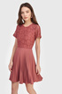 Gabrielle Lace Pleated Dress