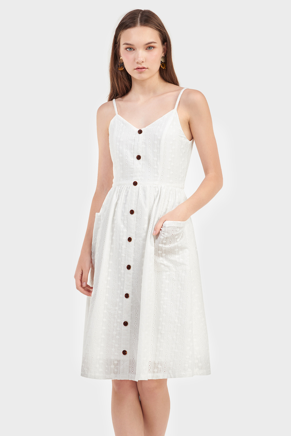 Laela Eyelet Dress