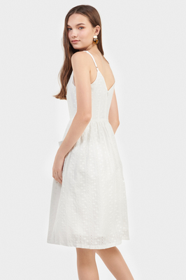 Laela Eyelet Dress