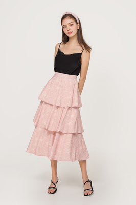 Arizona Layered Midi Skirt