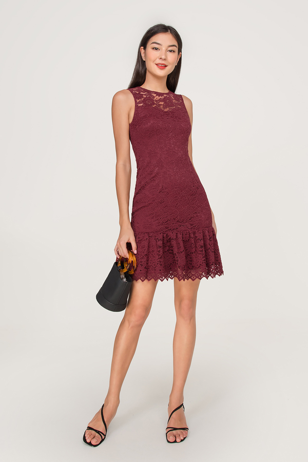 Alyssa Lace Dropwaist Dress