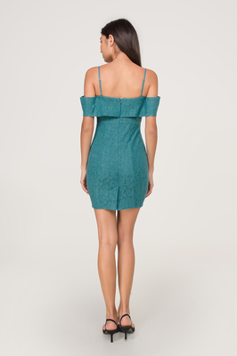 Astrid Cold Shoulder Lace Dress