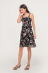 Aster Ruffle Peplum Dress