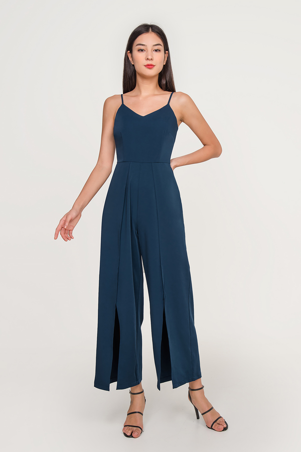 slit jumpsuit