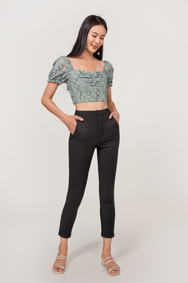 Willow Lace Puff Sleeve Top