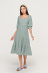 Amaia Broderie Midi Dress
