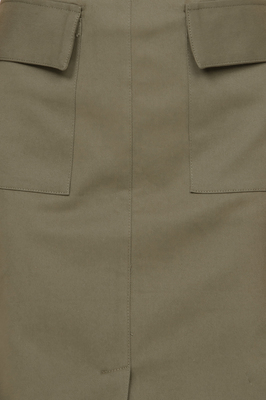 Shelbie Slit Pocket Midi Skirt