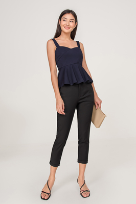 Ria Peplum Top