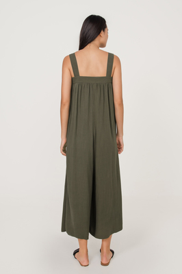 Zale Wide Leg Relaxed Jumpsuit