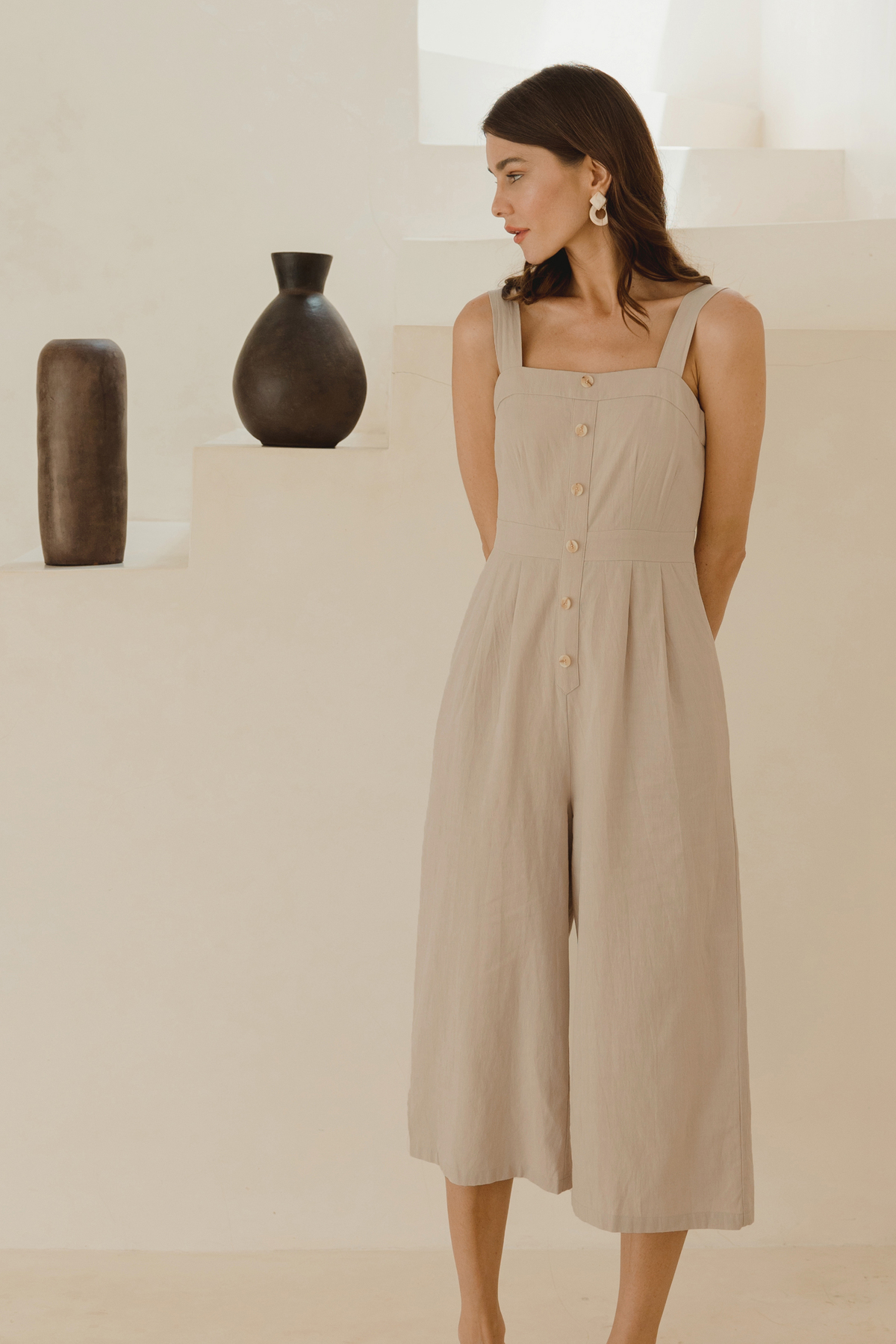 Fayth • Wilder Square Neck Jumpsuit