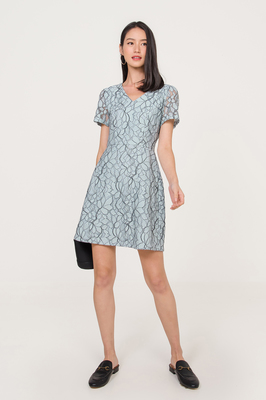 Willow Lace Sleeved Dress