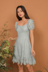 Narelle Lace Puff Sleeve Dress
