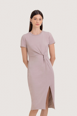 Robbyn Knotted Midi Dress