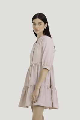 Maisie Gingham Babydoll Dress