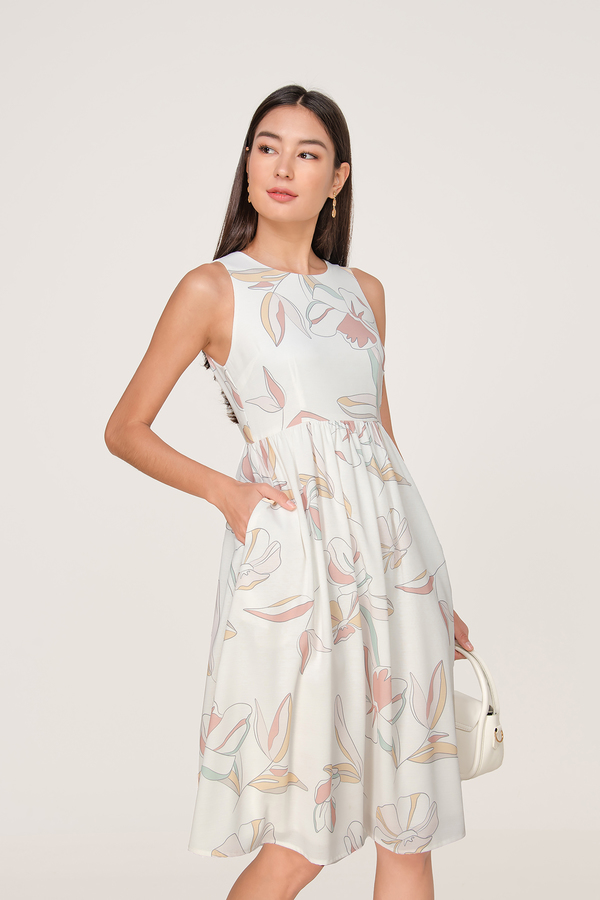 Songbird Pocket Midi Dress