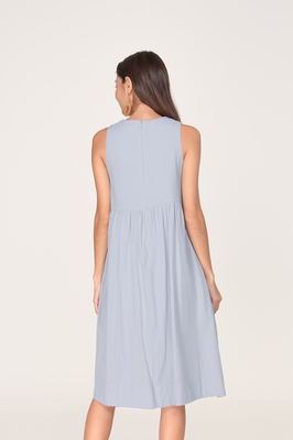 Yuri Babydoll Midi Dress