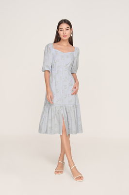 Azalea Sweetheart Midi Dress