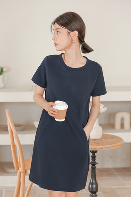 Midtown Pocket Tee Dress
