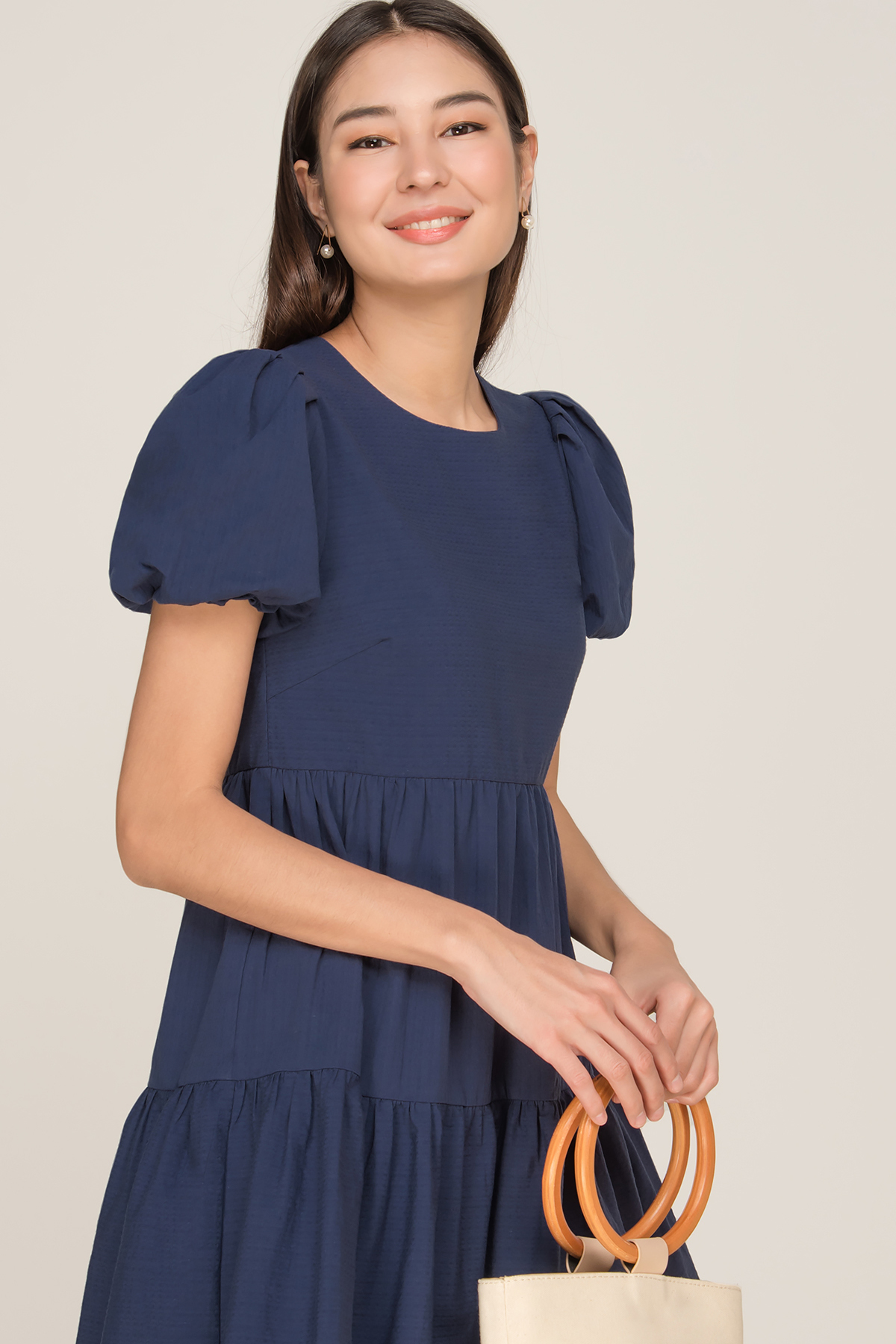 Fayth • Alba Puff Sleeve Babydoll Dress