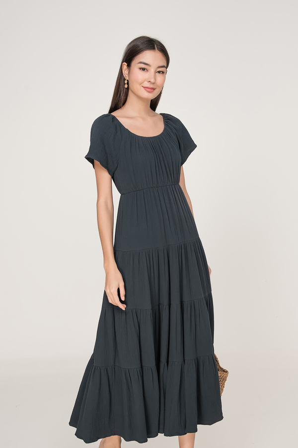 Leanora Tiered Maxi Dress