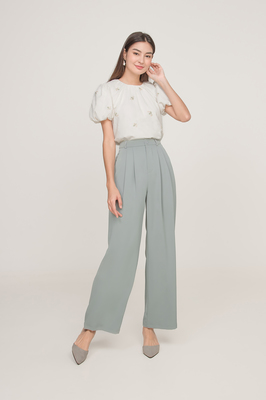 Elia Pleated Pants