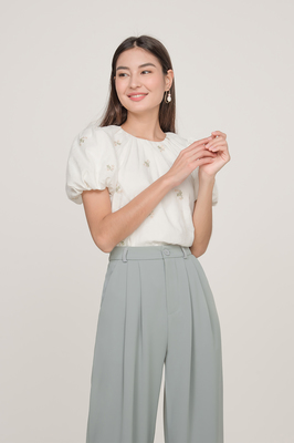 Elia Pleated Pants