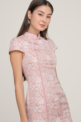 Primrose Jacquard Cheongsam