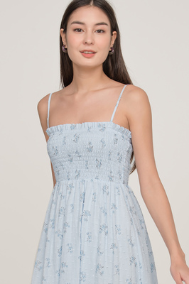 Glasglow Shirred Summer Dress
