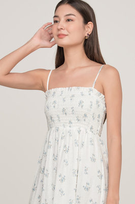 Glasglow Shirred Summer Dress