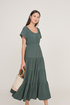 Leanora Tiered Maxi Dress