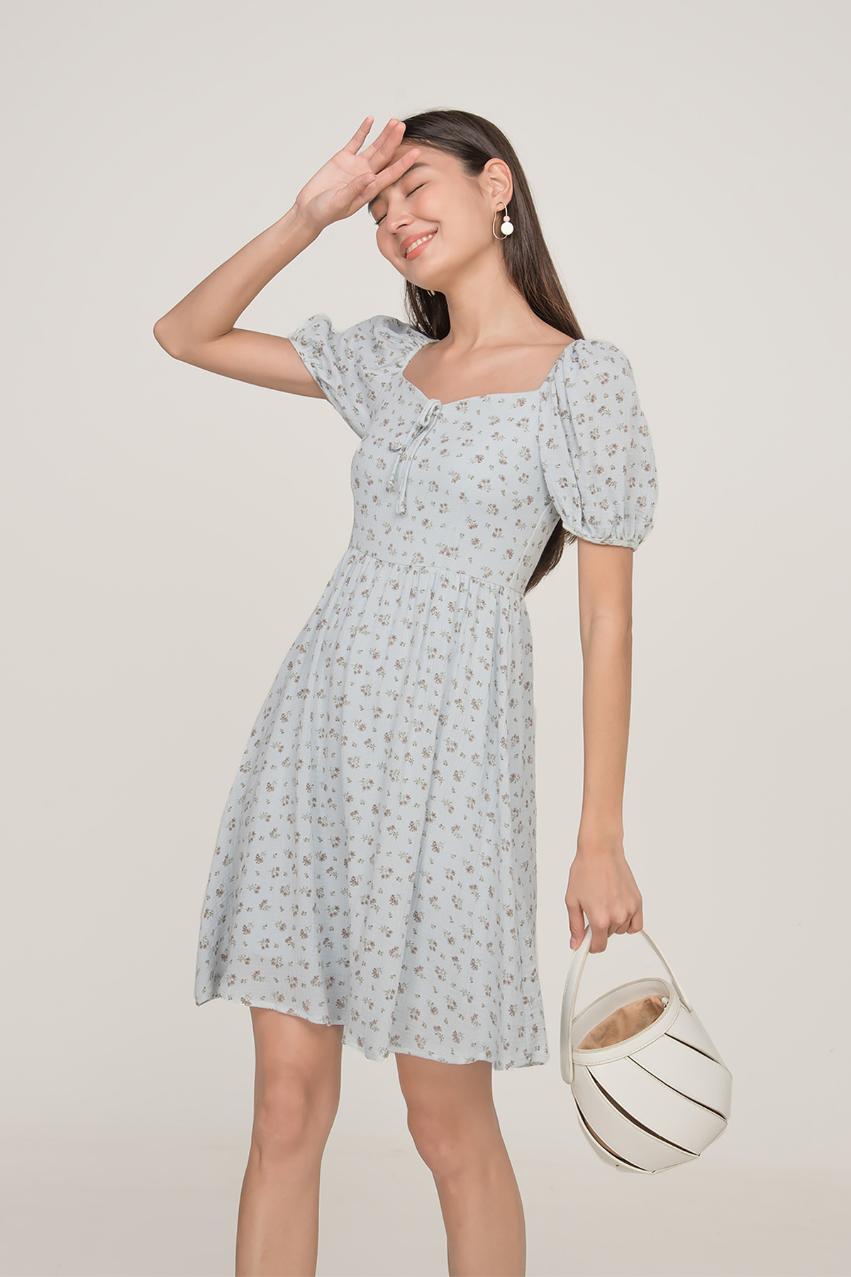 Fayth • Lucia Floral Puff Sleeve Dress