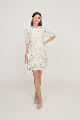 Lucia Floral Babydoll Dress