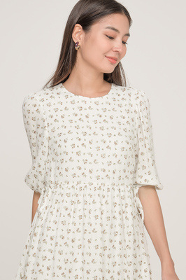 Lucia Floral Babydoll Dress