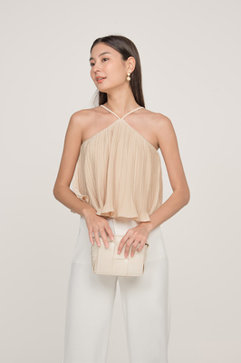 Vienna Pleated Top