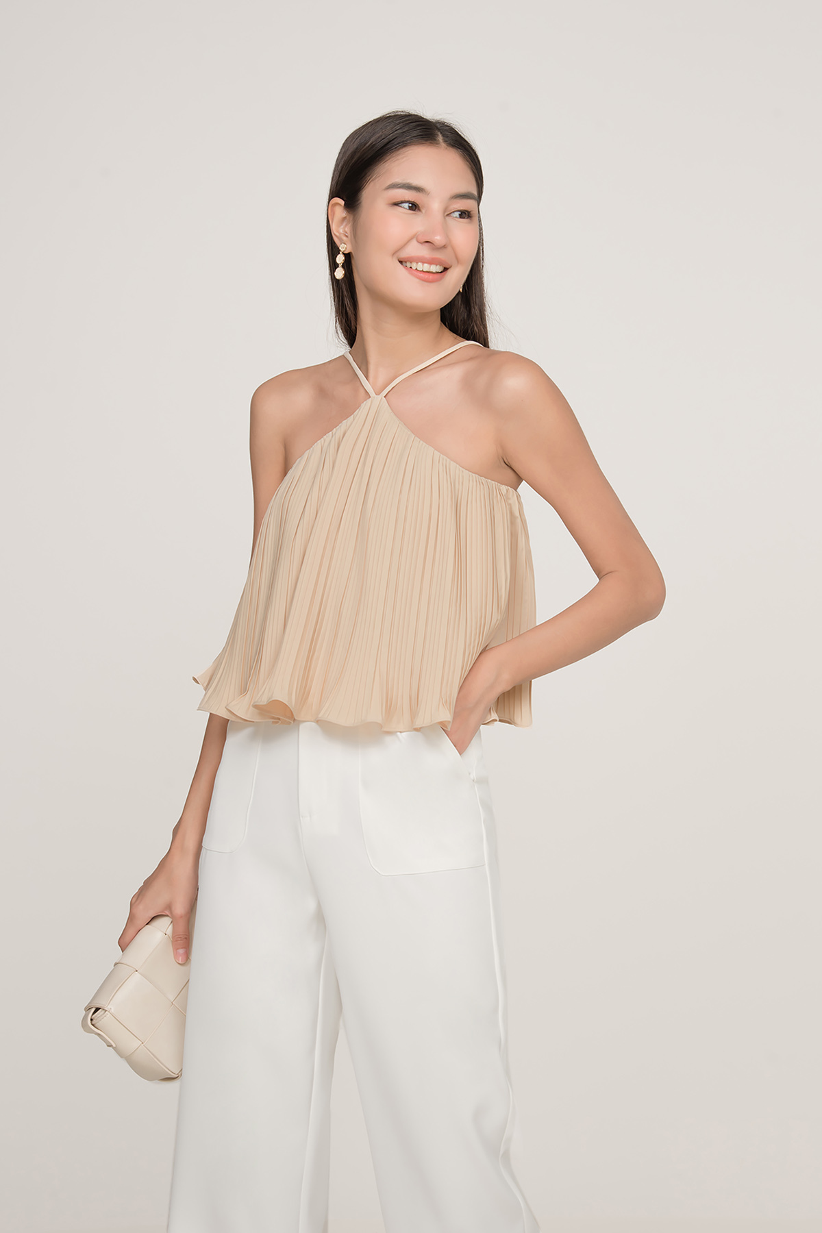 Fayth • Vienna Pleated Top