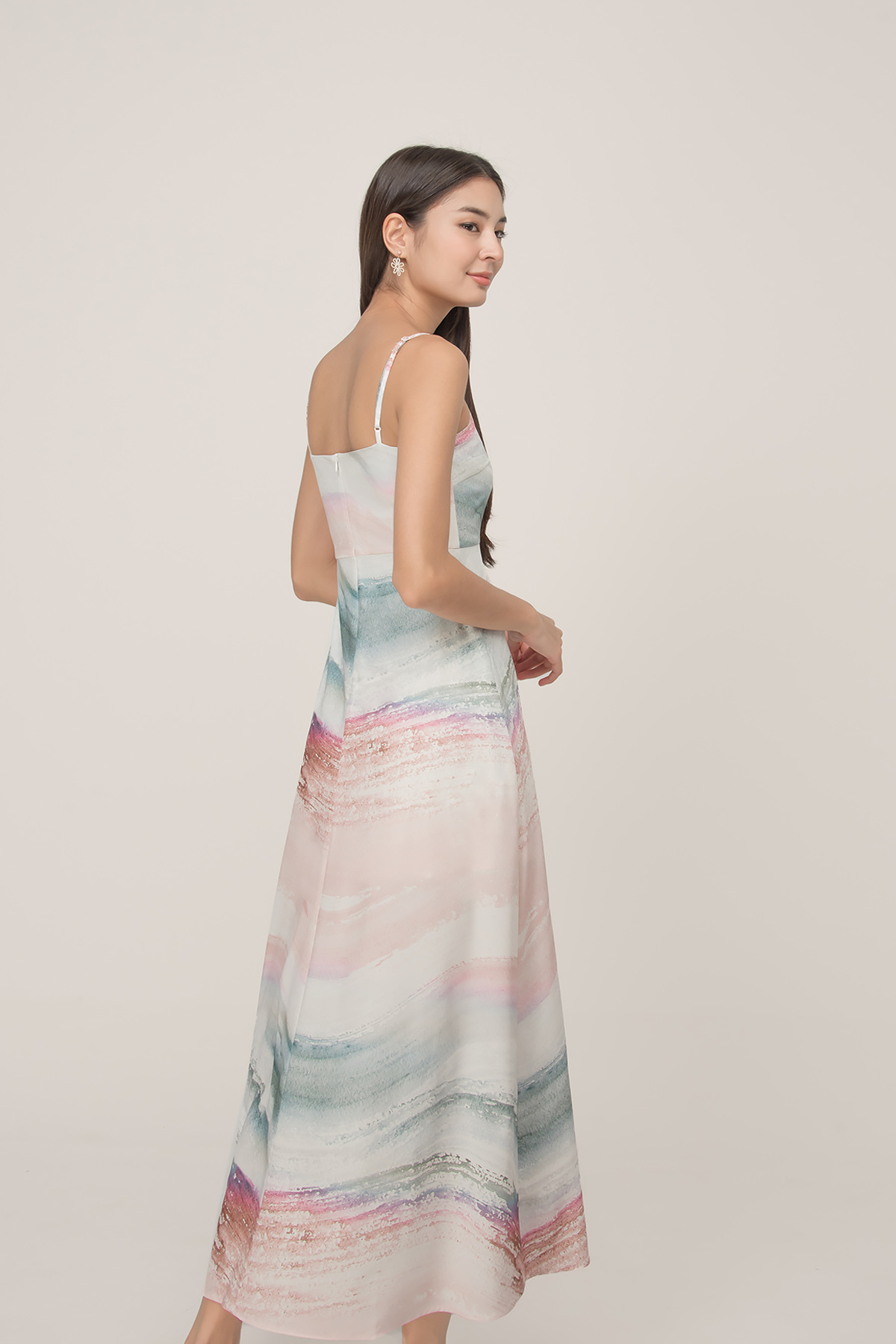 Fayth Rive Slit Maxi Dress