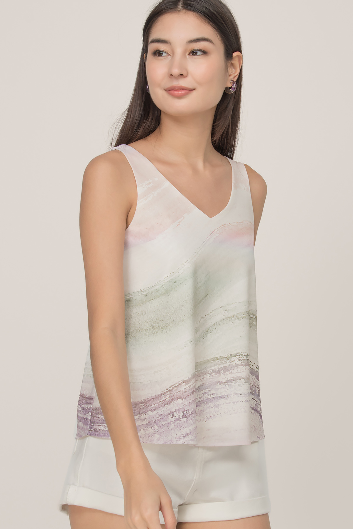Werthy NEW V-NECK RIB TOP」未使用 Werthy NEW V-NECK RIB TOP」未使用