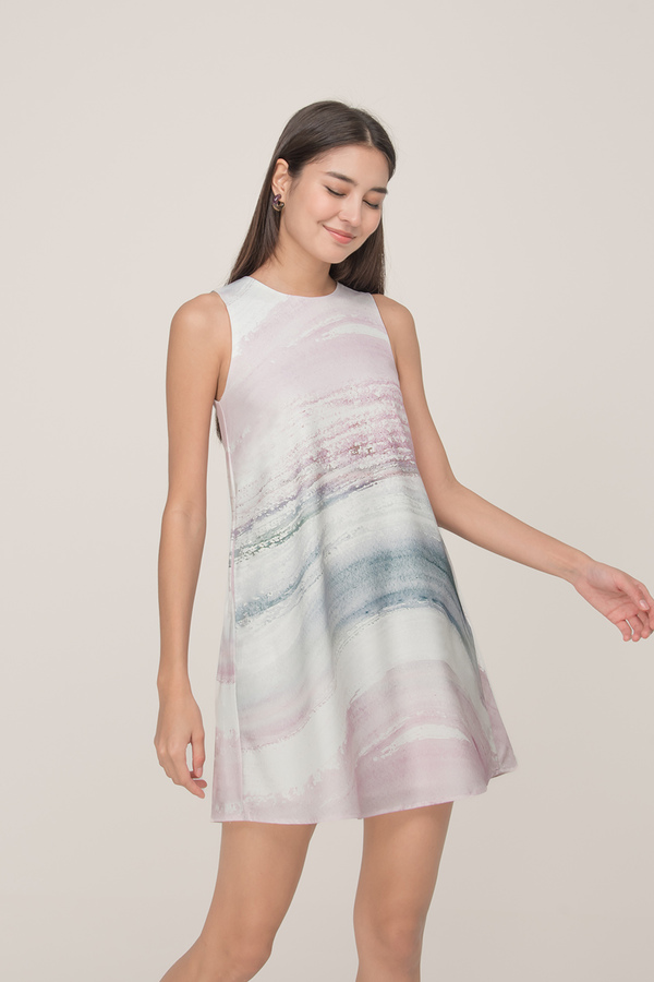 Rive Ruffle Swing Dress