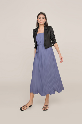 Lane Textured Crop Blazer