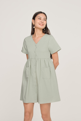 Allie Pocket Babydoll Dress