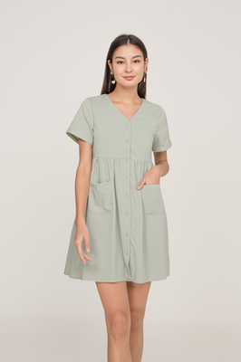 Allie Pocket Babydoll Dress