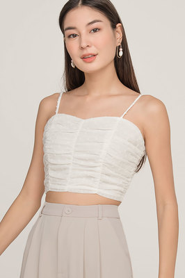 Evie Sweetheart Ruched Bralet